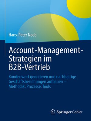 cover image of Account-Management-Strategien im B2B-Vertrieb
